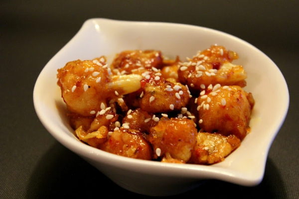 Honey Chilli Cauliflower